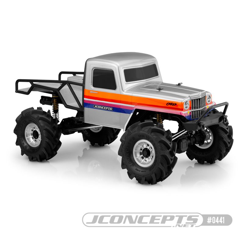 JConcepts CreepER Body - Cab Only - 12.3" wheelbase - Click Image to Close