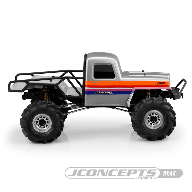 JConcepts CreepER Body - Cab Only - 12.3" wheelbase - Click Image to Close