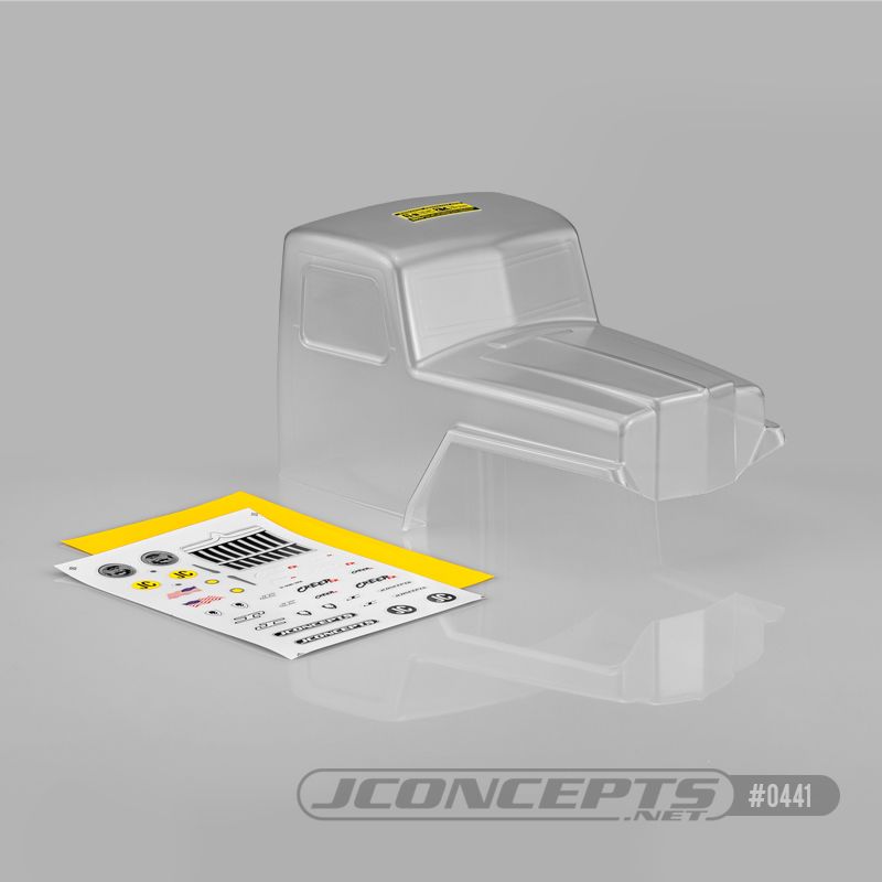 Jconcepts CreepER Body - cab only - 12.3" wheelbase