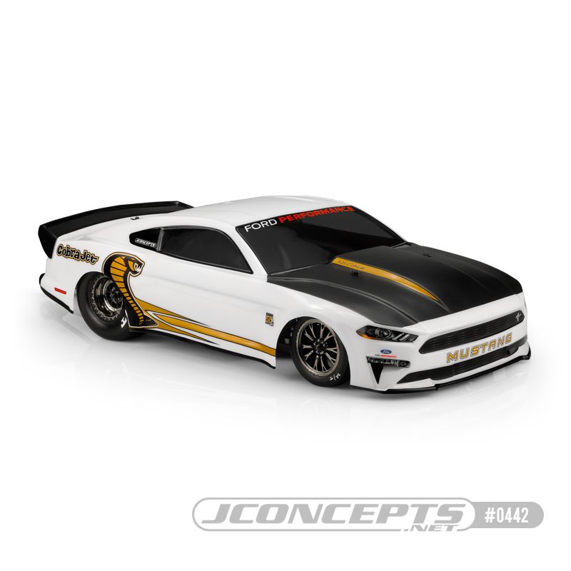 JConcepts 2018 Ford Mustang (Cobra Jet) - DR10, 22S, Drag Slash