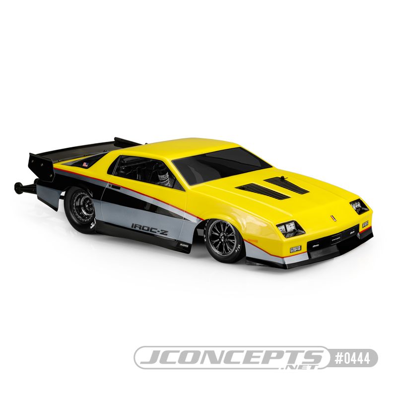 JConcepts 1987 Chevy Camaro IROC - (Fits - DR10, 22S) - Click Image to Close