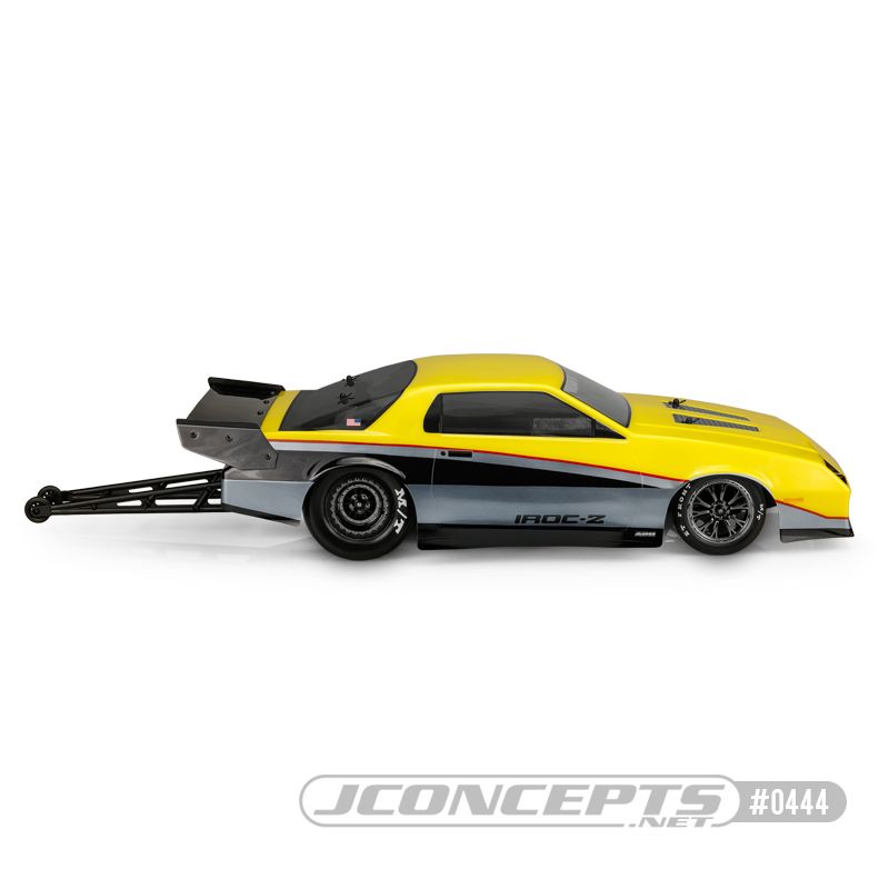 JConcepts 1987 Chevy Camaro IROC - (Fits - DR10, 22S) - Click Image to Close