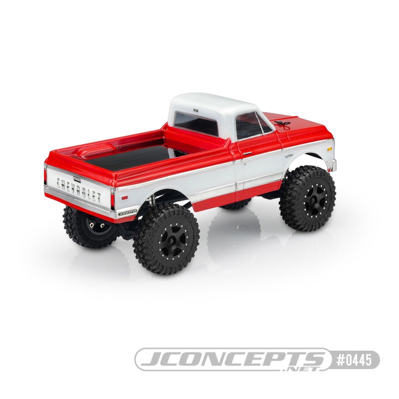 JConcepts 1970 Chevy K10, Axial SCX24 body - Click Image to Close
