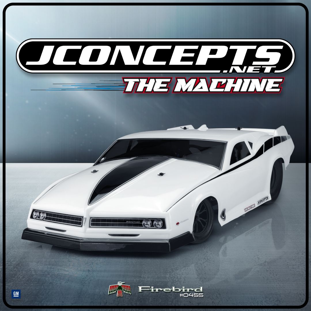 JConcepts 1968 Pontiac Firebird Pro - The Machine (DR10, 22S) - Click Image to Close