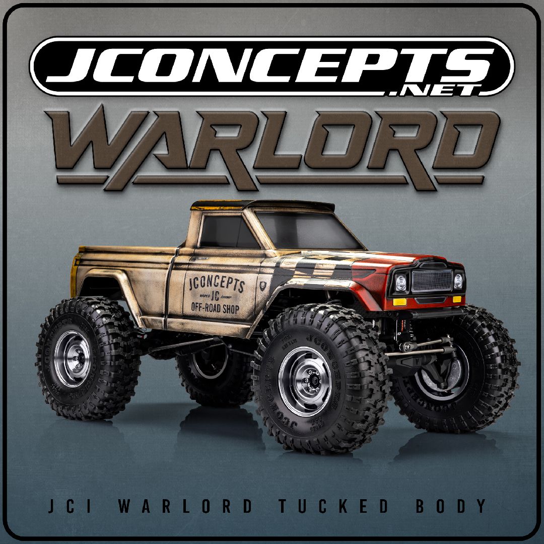 JConcepts JCI Warlord tucked body (12.3" wheelbase)