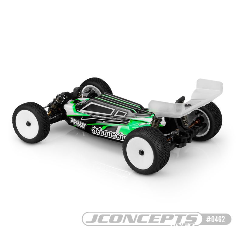 JConcepts S2 - Schumacher Cougar LD2 clear body w/wing - light