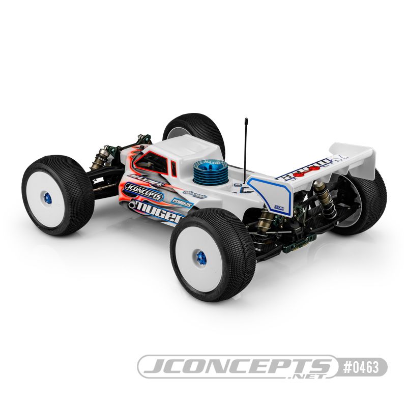 JConcepts F2 - 1/8th Truck Body (Fits MBX8T, RC8T3.2, 8ight-XT) - Click Image to Close