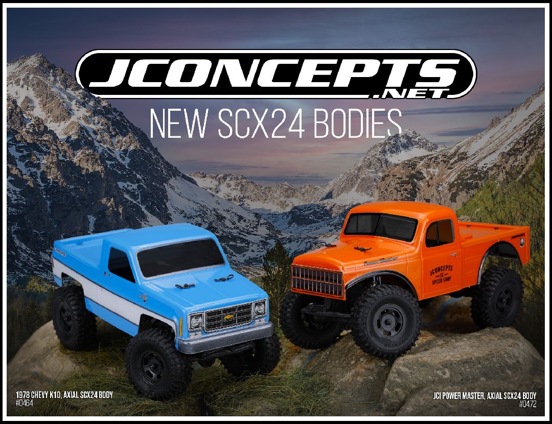 JConcepts 1978 Chevy K10, Axial SCX24 Body