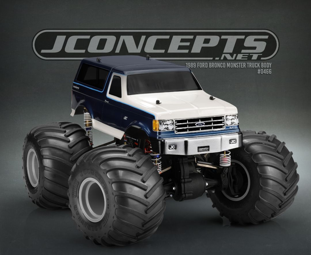 Jconcepts 1989 Ford Bronco monster truck body