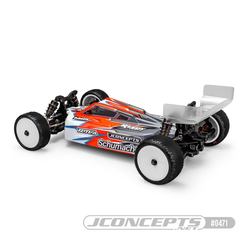 JConcepts S2 - Schumacher Cat L1R Body With Carpet/Turf Wing