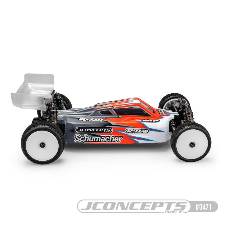 JConcepts S2 - Schumacher Cat L1R Body With Carpet/Turf Wing