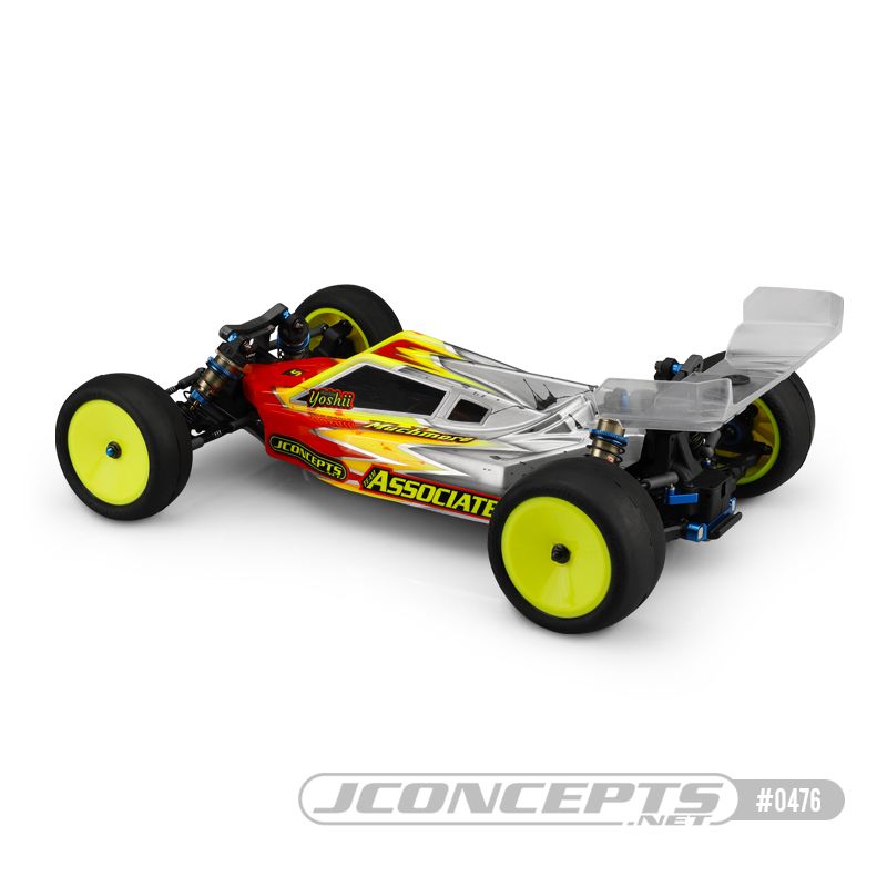 JConcepts P2 - B6.4 | B6.4D Body with Carpet | Turf Wing