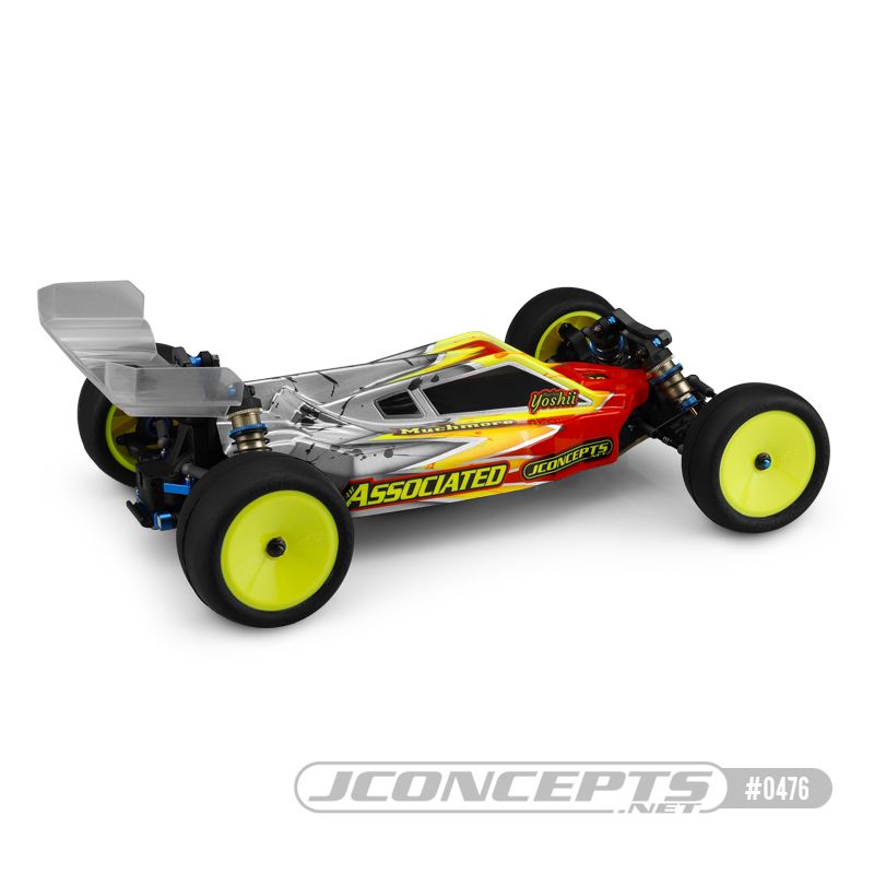 JConcepts P2 - B6.4 | B6.4D Body with Carpet | Turf Wing