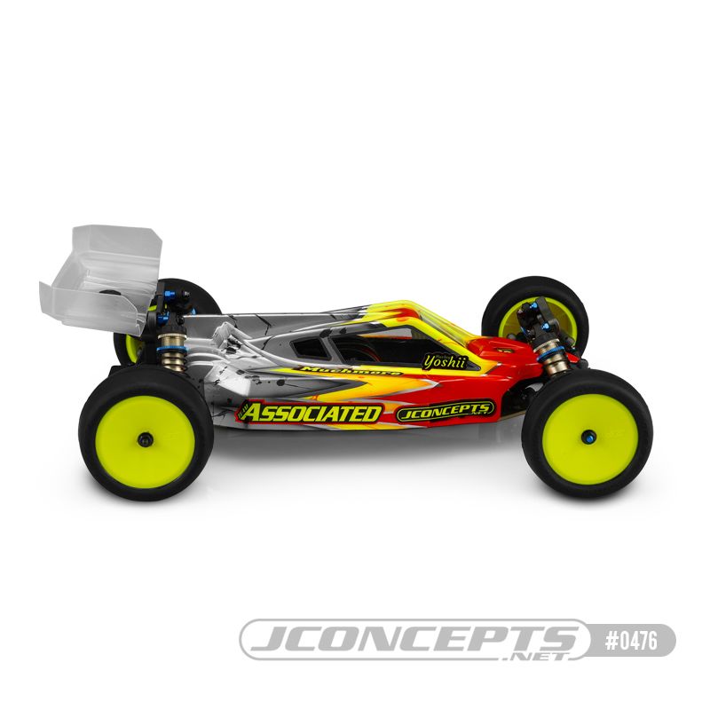 JConcepts P2 - B6.4 | B6.4D Body with Carpet | Turf Wing