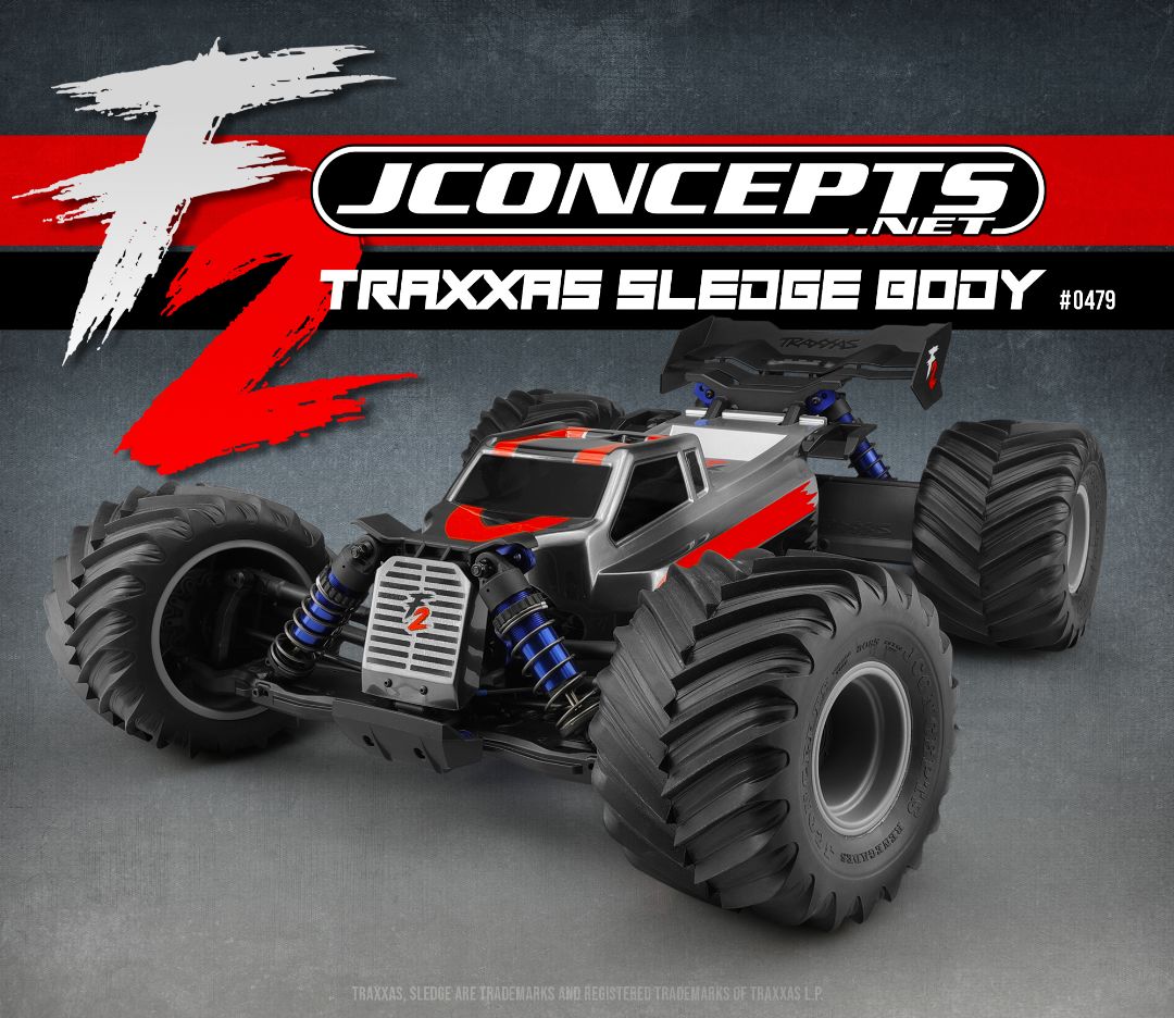 JConcepts F2 - Traxxas Sledge Body - Click Image to Close