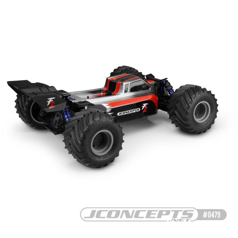 JConcepts F2 - Traxxas Sledge Body - Click Image to Close