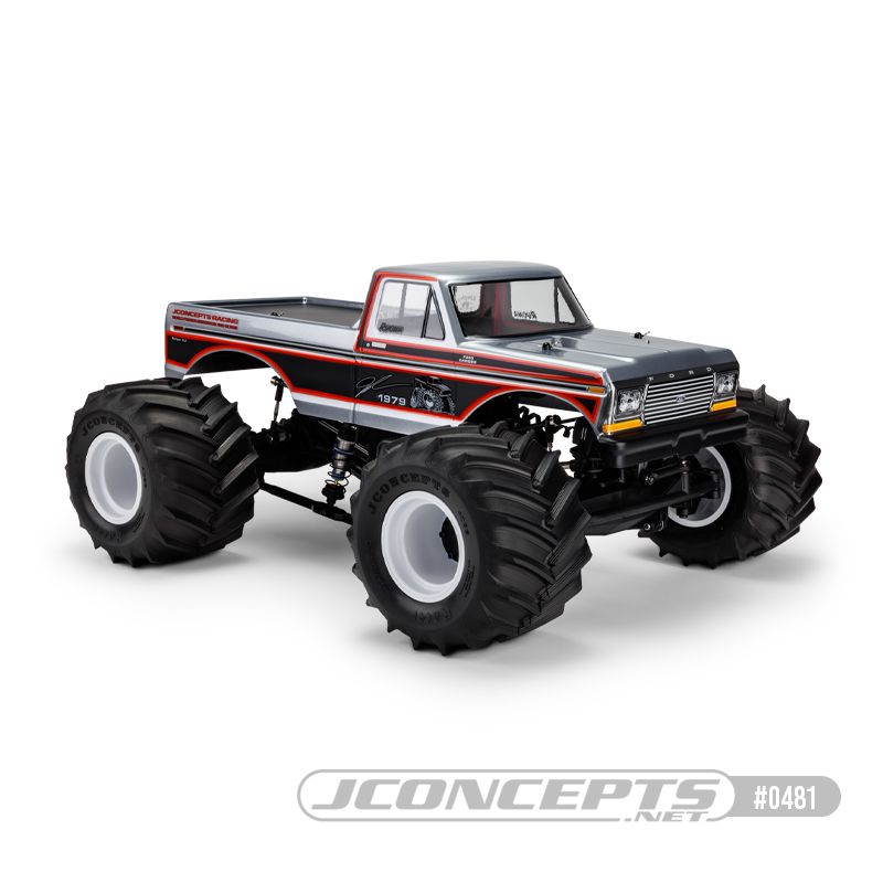 JConcepts 1979 Ford F-250 MT, single cab body, 13" wheelbase - Click Image to Close