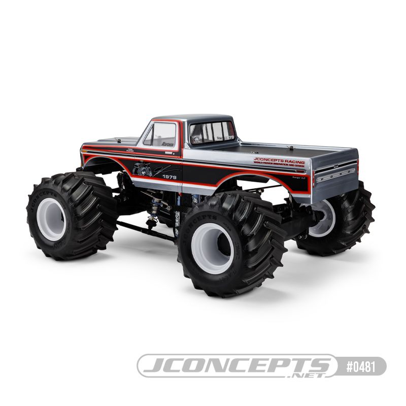 JConcepts 1979 Ford F-250 MT, single cab body, 13" wheelbase - Click Image to Close