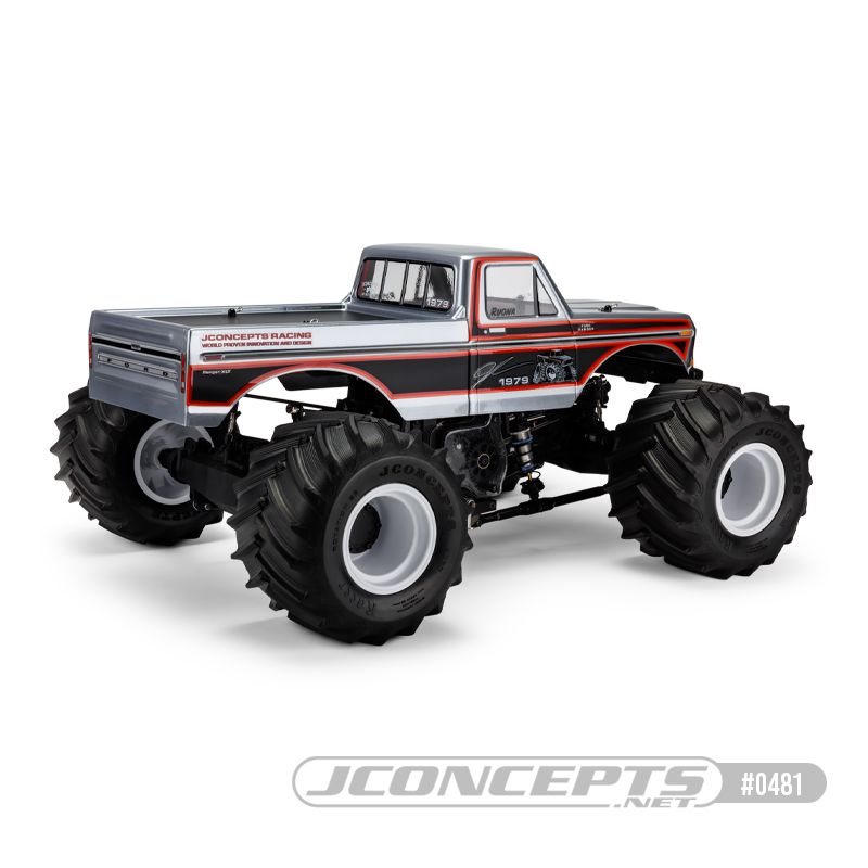 JConcepts 1979 Ford F-250 MT, single cab body, 13" wheelbase