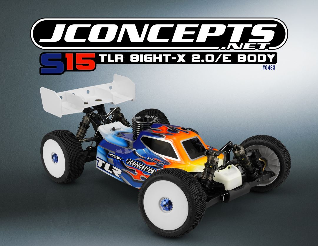 JConcepts S15 - TLR 8ight-X 2.0 E body - Click Image to Close