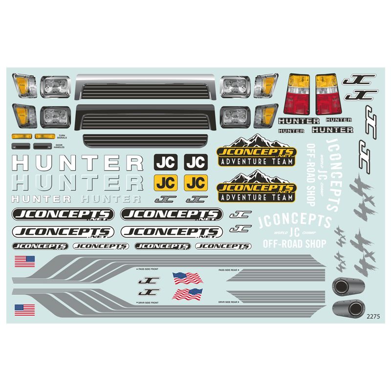 JConcepts JCI Hunter Body Shell