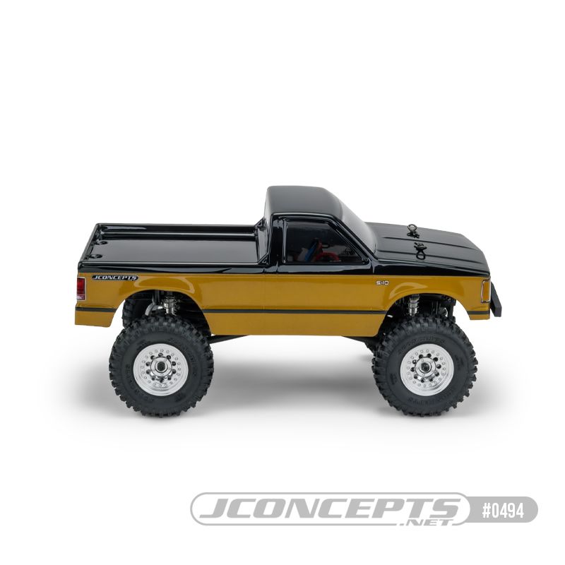 JConcepts 1990 Chevy S10 crawler body (Fits - SCX24, 5.20” WB) - Click Image to Close