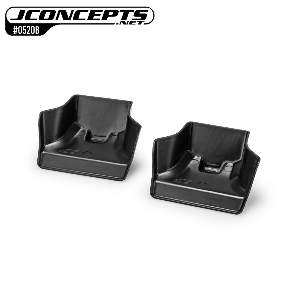 JConcepts Mugen MBX8, Sworkz S35-4 Evo front wing, black - 2pc