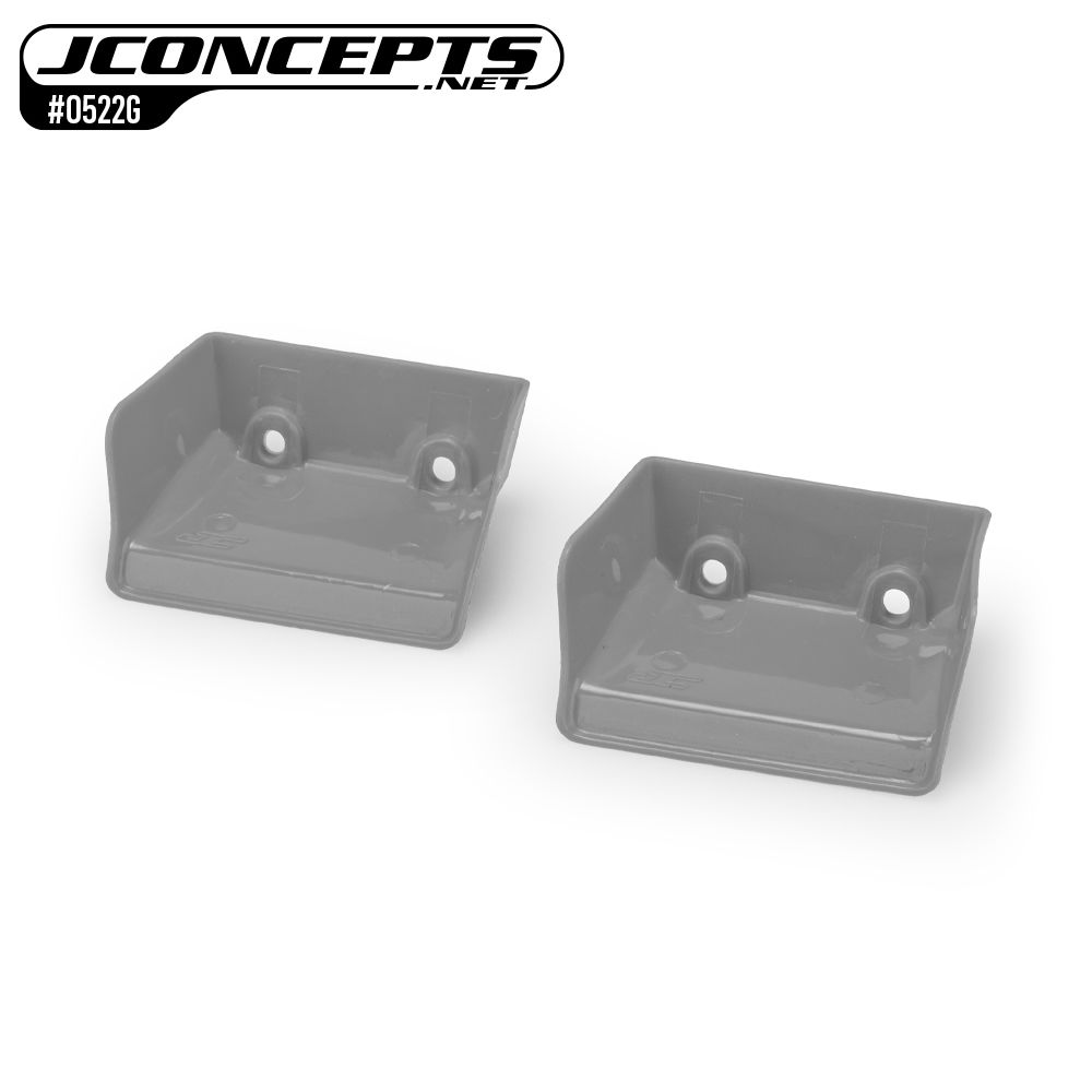 JConcepts Tekno NB48 EB48 2.2 front wing, gray - 2pc