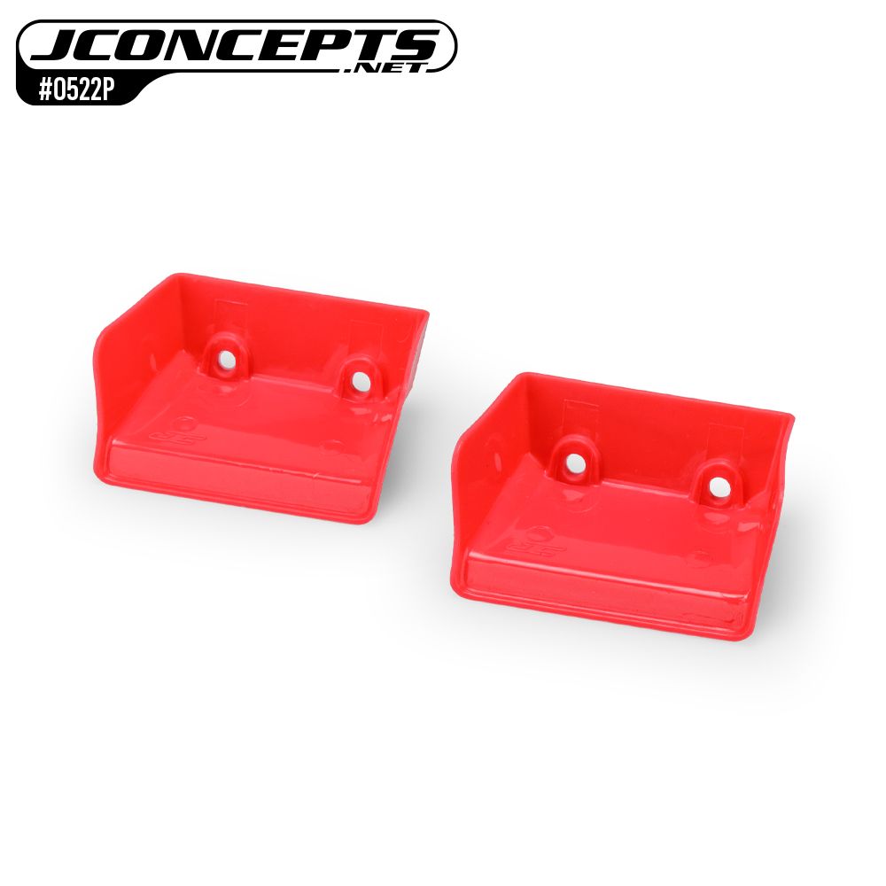 JConcepts Tekno NB48 EB48 2.2 front wing, retro pink - 2pc