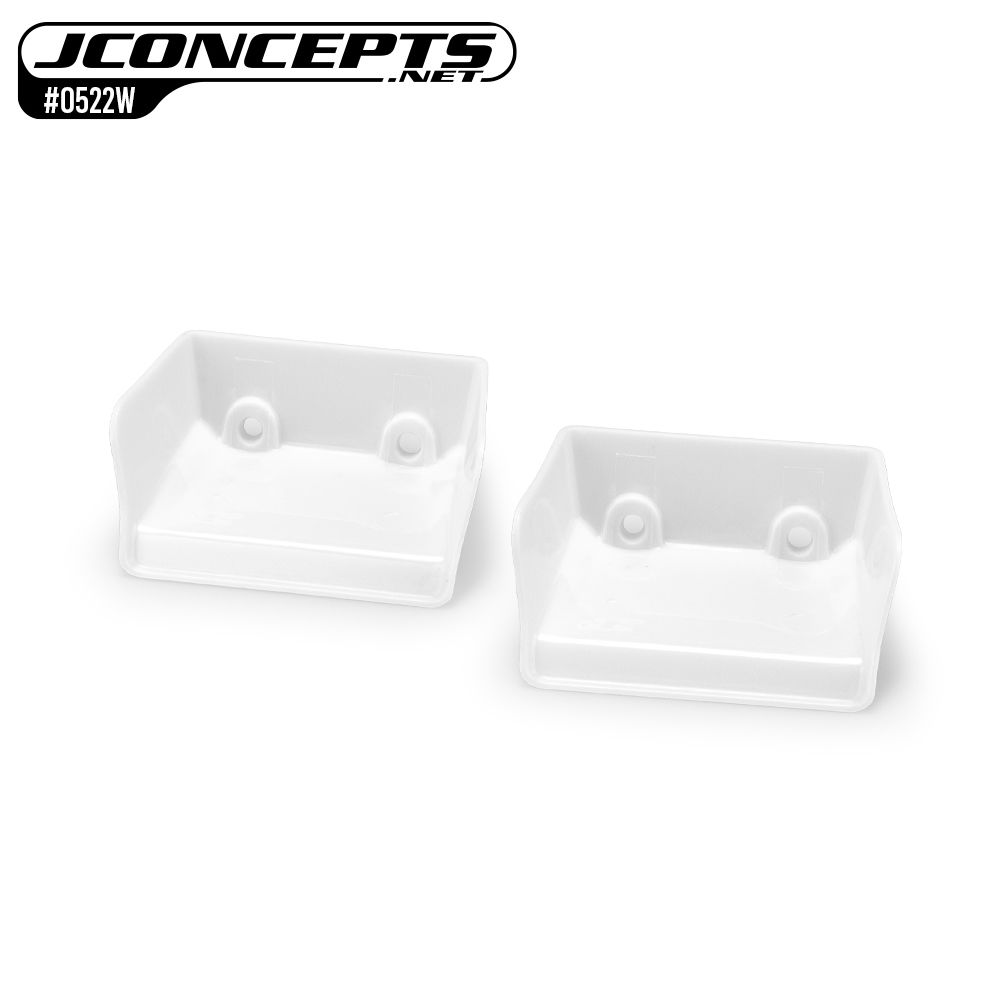 JConcepts Tekno NB48 ER48 2.2 front wing, white - 2pc
