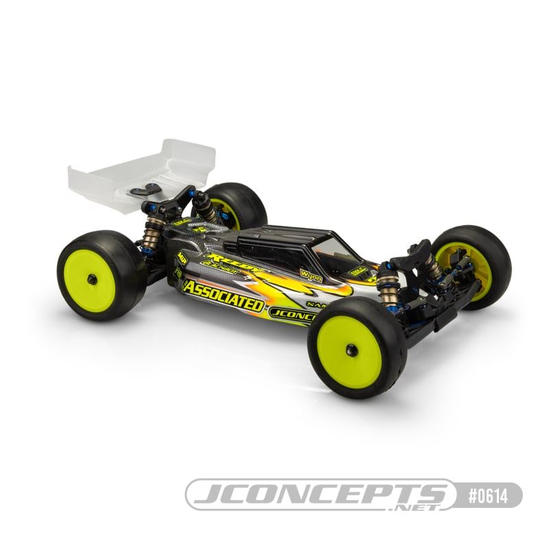 JConcepts F2 - RC10B7 body w/carpet | turf | dirt wing (RC10B7) - Click Image to Close