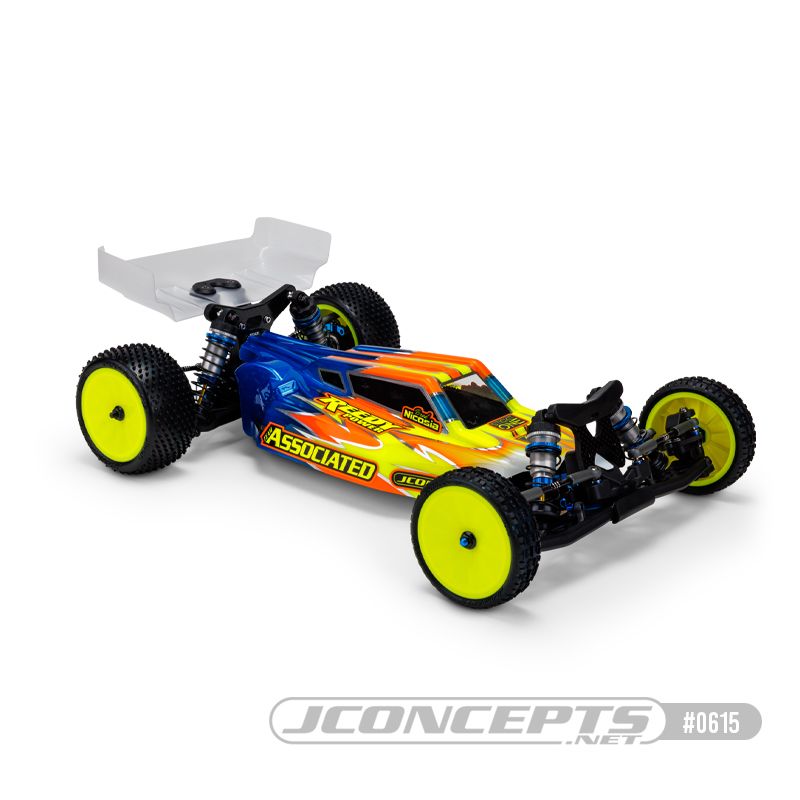 JConcepts S2 - RC10B7 body w/carpet | turf | dirt wing (Fits – Team Associated RC10B7)