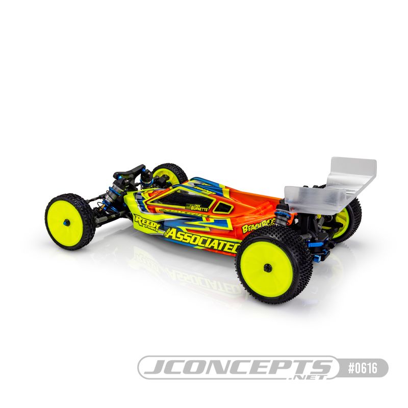 JConcepts P2 - RC10B7 body with wing, light-weight (RC10B7) - Click Image to Close