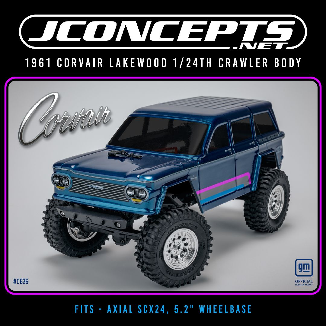 JConcepts 1961 Corvair Lakewood 1/24th crawler body