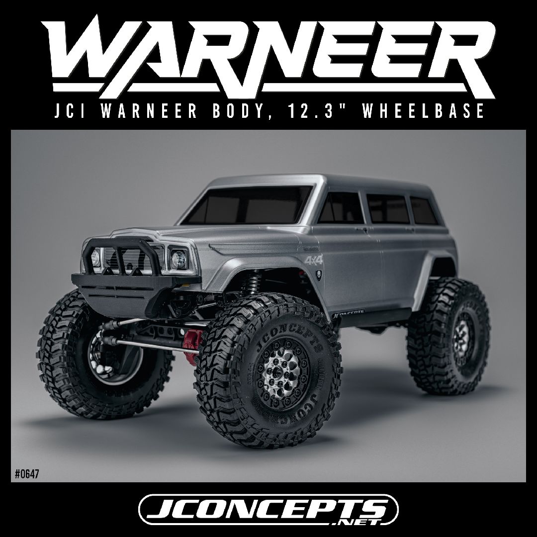 JConcepts JCI Warneer tucked SUV, 12.3" wheelbase