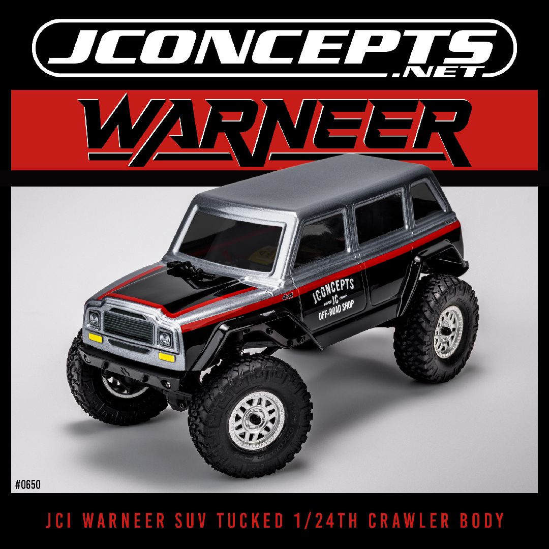 JConcepts JCI Warneer SUV tucked 1/24th crawler body