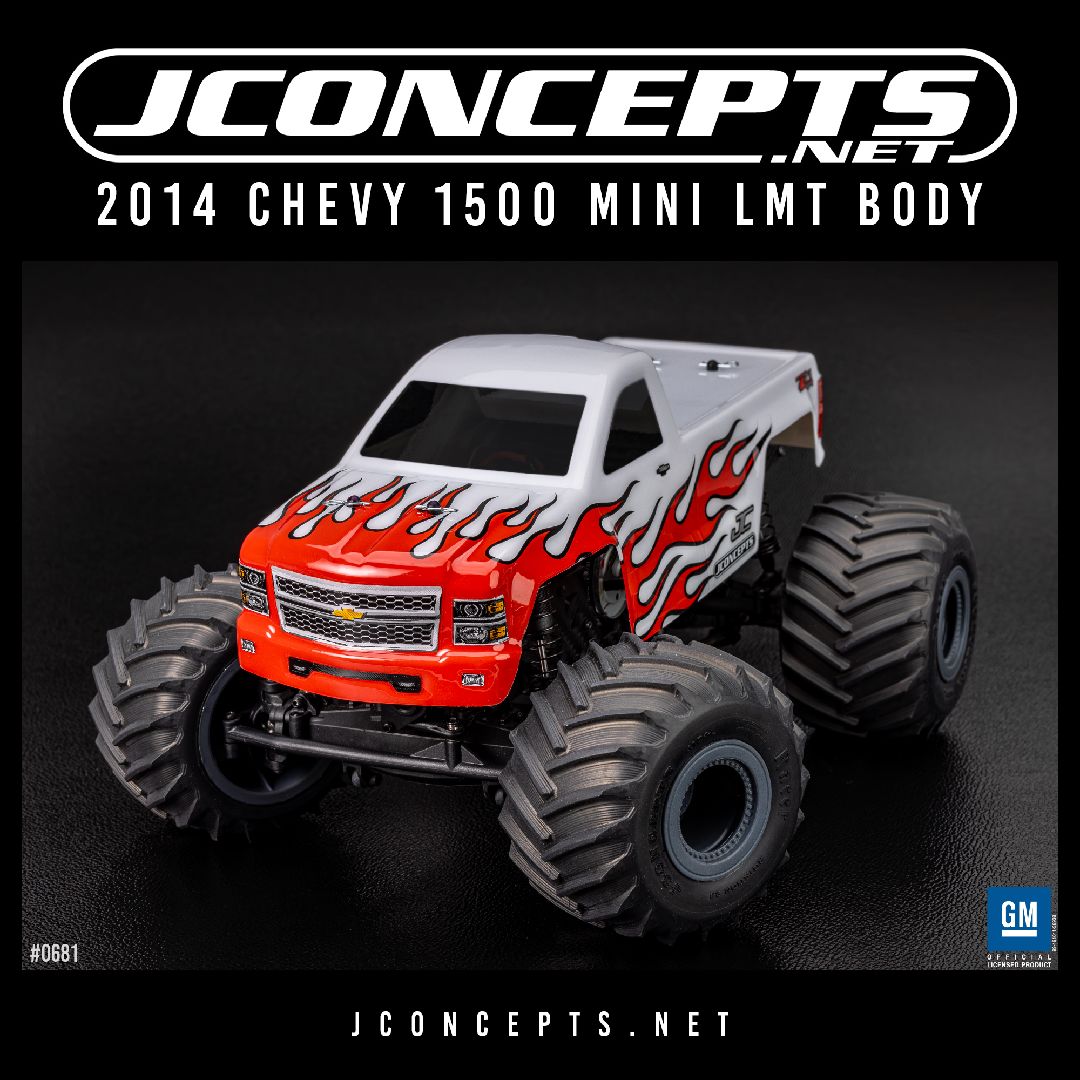 JConcepts 2014 Chevy 1500 body (Fits - Mini LMT)