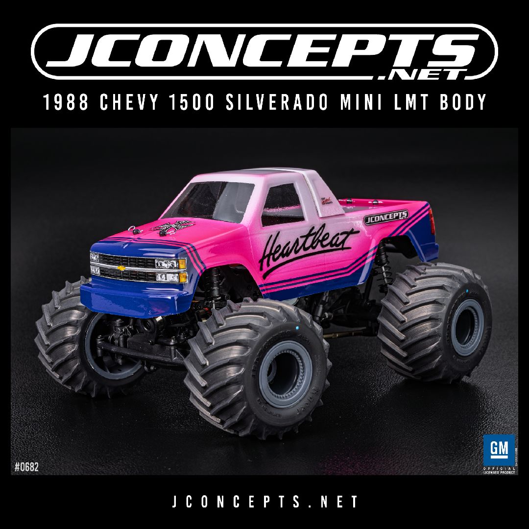 JConcepts 1988 Chevy 1500 Silverado body (Fits - Mini LMT)