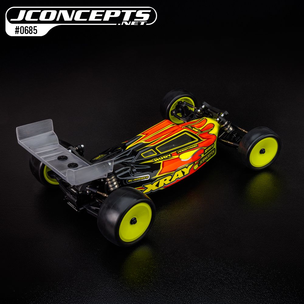 JConcepts S2 - XRAY XB2 2025 body w/ carpet | turf | dirt wing