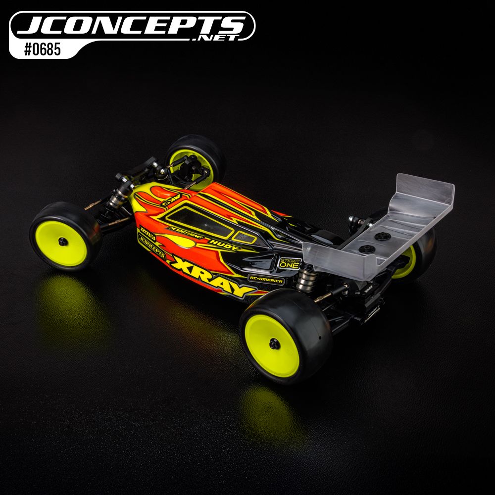 JConcepts S2 - XRAY XB2 2025 body w/ carpet | turf | dirt wing