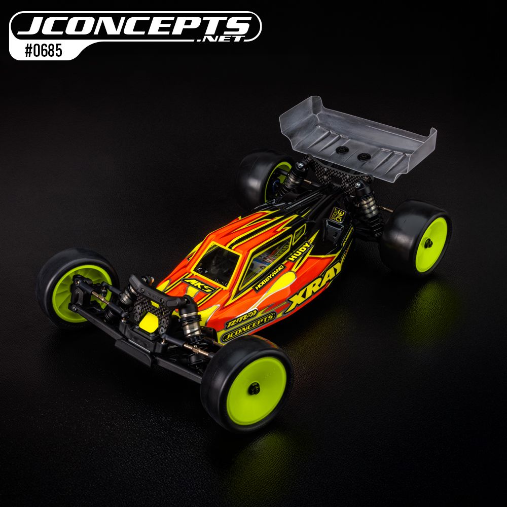 JConcepts S2 - XRAY XB2 2025 body w/ carpet | turf | dirt wing