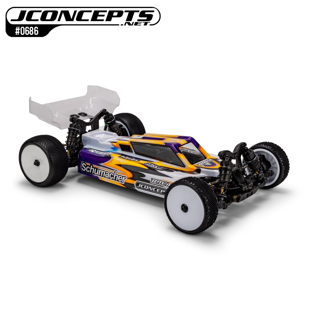 JConcepts F2 - Schumacher CAT PB body w/wing