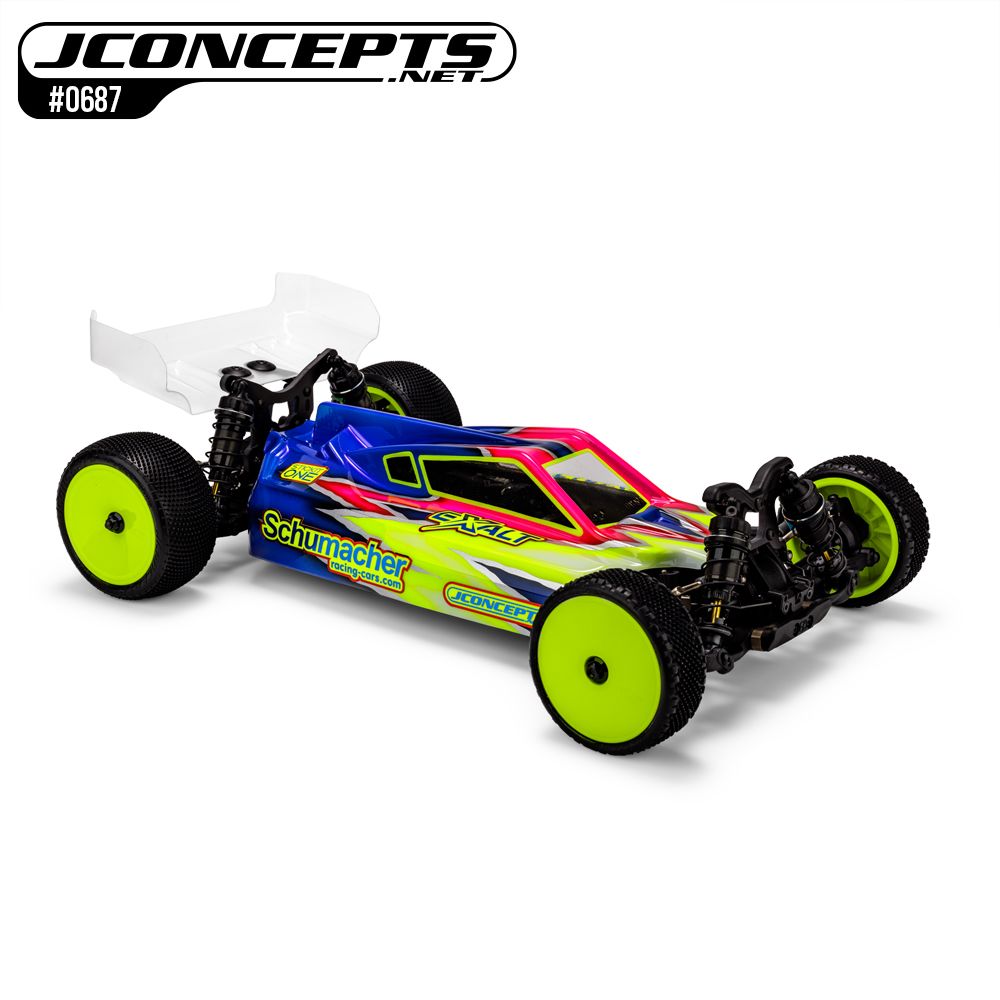 JConcepts P2 - Schumacher CAT PB body w/wing
