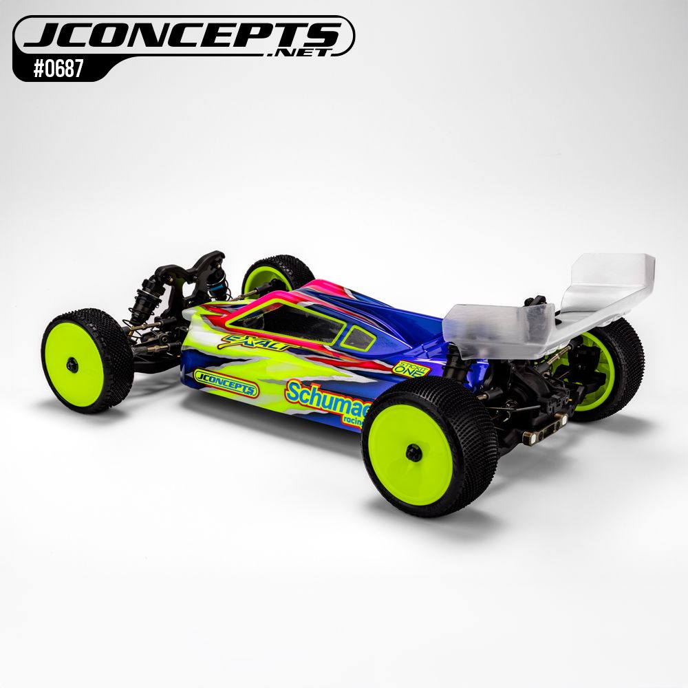 JConcepts P2 - Schumacher CAT PB body w/wing - lightweight