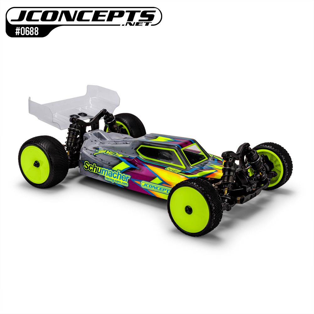 JConcepts S15 - Schumacher CAT PB body w/wing