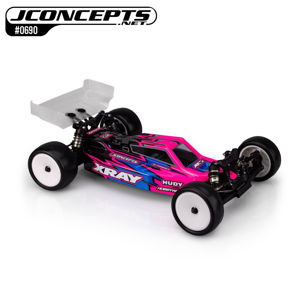 JConcepts F2 - XRAY XB2 2025 body w/ carpet | turf | dirt wing