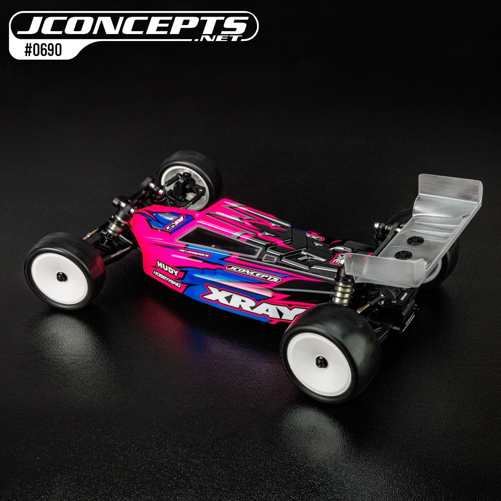 JConcepts F2 - XRAY XB2 2025 body w/ carpet | turf | dirt wing