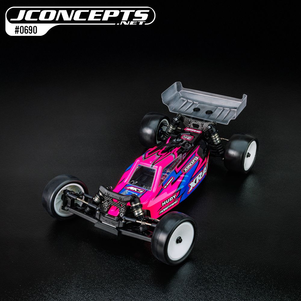 JConcepts F2 - XRAY XB2 2025 body w/ carpet | turf | dirt wing