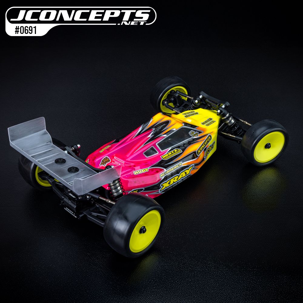JConcepts P2 - XRAY XB2 2025 body w/ carpet | turf | dirt wing