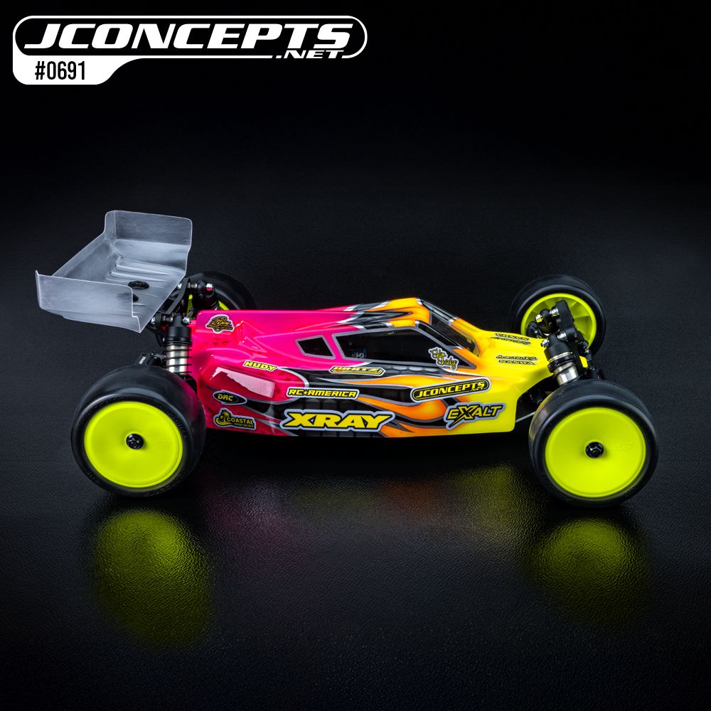 JConcepts P2 - XRAY XB2 2025 body w/ carpet | turf | dirt wing
